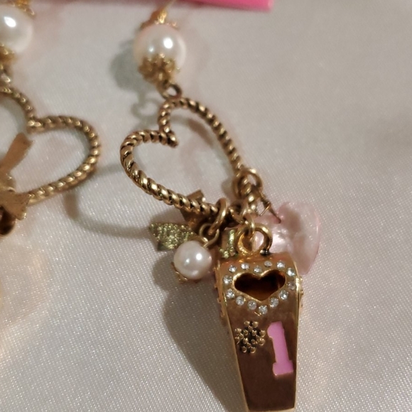 Betsey Johnson Whistle Earrings - Picture 3 of 5